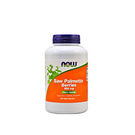 Saw Palmetto Berries NOW Foods 100 капсул