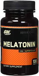 Melatonin 3 мг Optimum Nutrition 100 таблеток