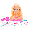 Барбі манекен для зачісок блондинка Barbie Styling Head ( Лялька-голова для укладання волосся БАРБІ), фото 3