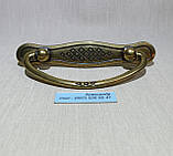 Ручка меблева комодна CD "Ромбік" бронза, фото 7