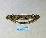 Ручка меблева комодна CD "Ромбік" бронза, фото 3