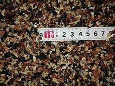 Грунт для акваріума червоно-чорно-білий 3-5 мм 10 кг (контраст-3)