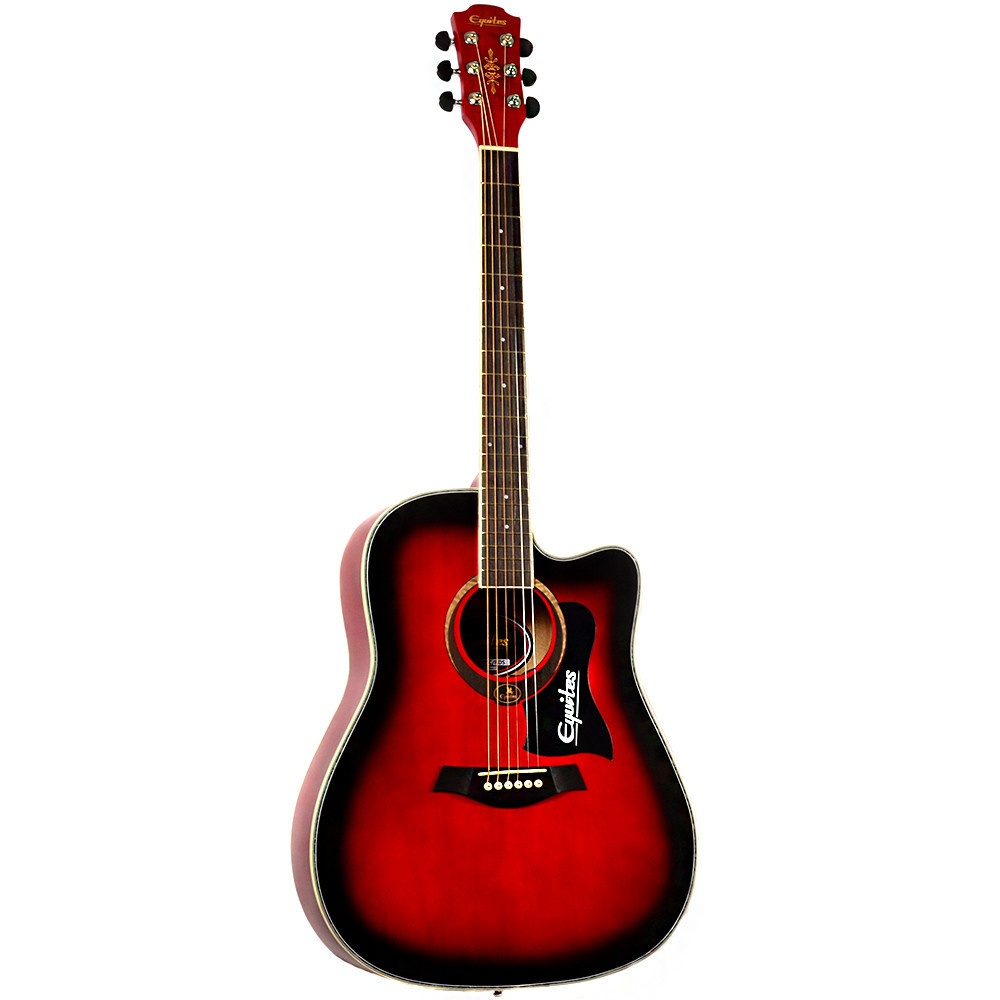 Електроакустична гітара Equites EQ905 C/RDS 41" + п'єзодатчик GT 3