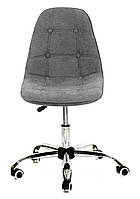 Стілець Alex Office/Алекс Офіс, Шеніл, Сірий G-110