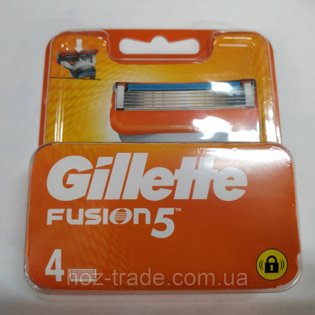 Змінні касети Gillette Fusion 5 (4 шт.)
