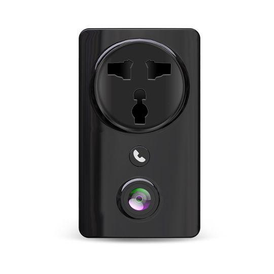 IP-камера настінна розетка RIAS EC59 з віддаленим доступом (Black) (4_00056)
