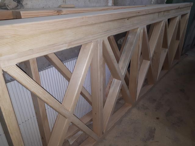 Виготовлення дерев'яної огорожі для альтанки