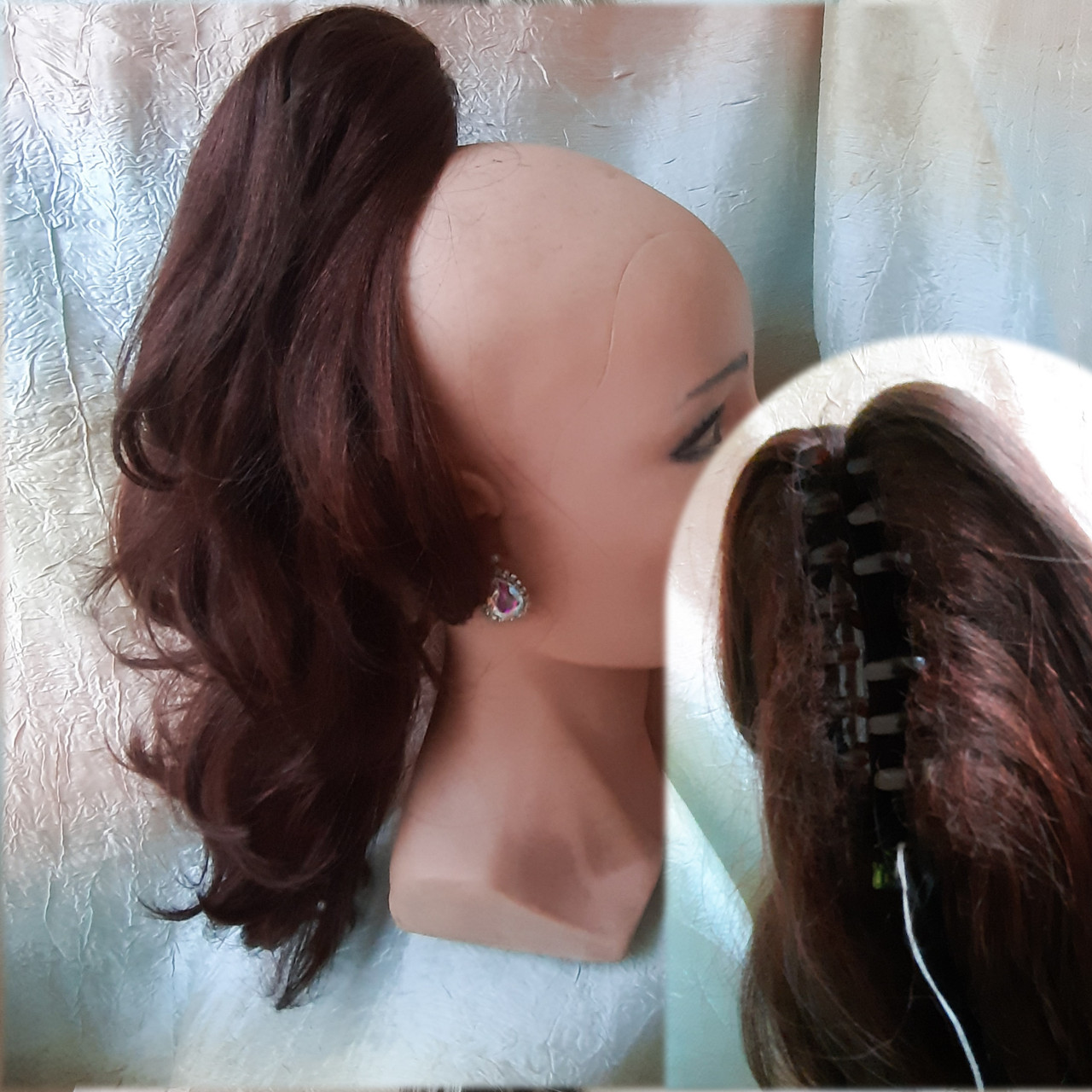 Хвост волнистый на гнилая вишня Т19-33А ELEGANT, фото 1