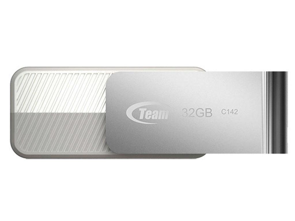 USB флешнакопичувач Team 32GB C142 White USB 2.0 (TC14232GW01)