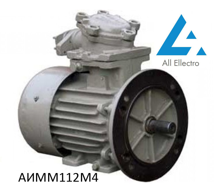 Вибухозахищений електродвигун АИММ112М4 5,5 кВт 1500об/хв