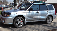 Дефлектори вікон (вітровики) Subaru Forester II 2002-2008 Cobra tuning S40702