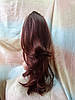 Хвост прямой каскад на крабе ярко-каштановый ROSA-33А, фото 3
