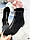 37 р. Ботинки женские зимние черные замшевые на низком ходу, из натуральной замши, натуральная замша, фото 2