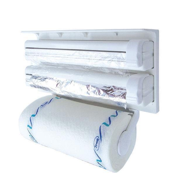 Кухонний диспенсер для рушничків Kitchen Roll Triple Paper Dispenser (2_007619)