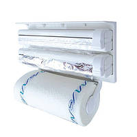 Кухонный диспенсер для полотенец Kitchen Roll Triple Paper Dispenser (2_007619)