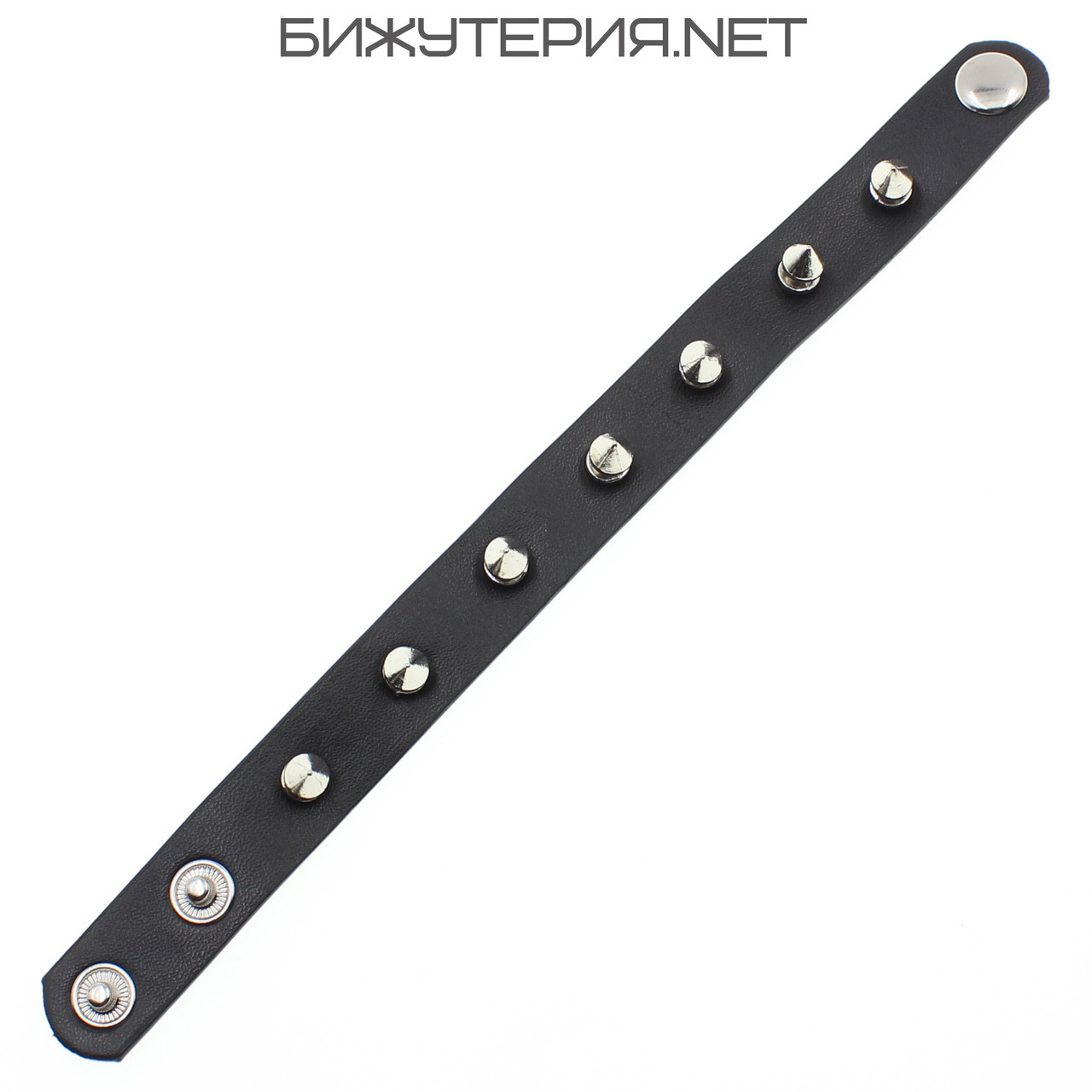 Чоловічий браслет із шипами Stainless Steel —