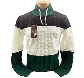 Чоловічий светр Rawi Polo rp871/1 Різнобарвний XL
