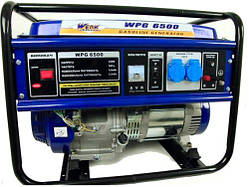 Генератор бензиновий 5.5 кВт., чотиритактний, ручний старт, Werk WPG6500 (43237)
