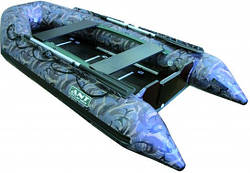 Моторная килевая надувная лодка Voyager 310 камуфляж