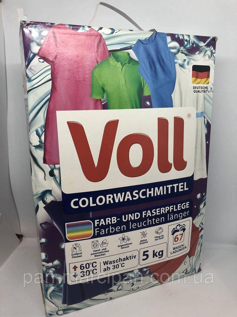 Пральний порошок Voll Color 5 kg (67пр) Німеччина