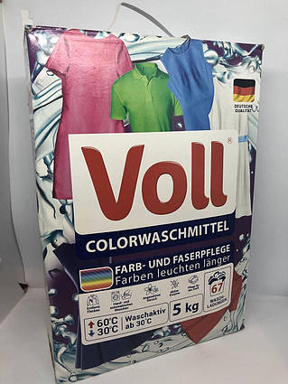 Пральний порошок Voll Color 5 kg (67пр) Німеччина