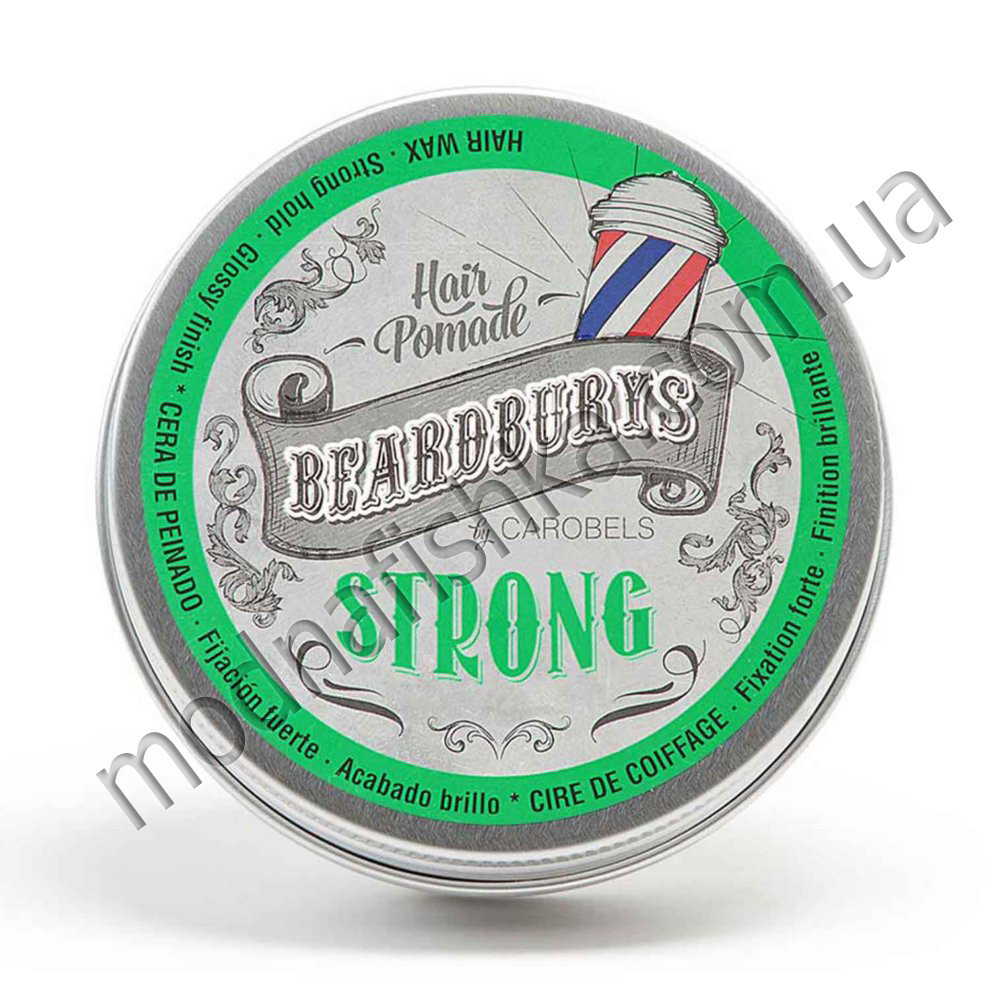 Помада STRONG для волосся сильної фіксації 15 мл BEARDBURYS