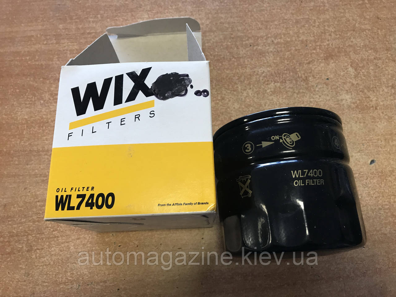 Фільтр масляний WL 7400 (OC140, OP567/3)
