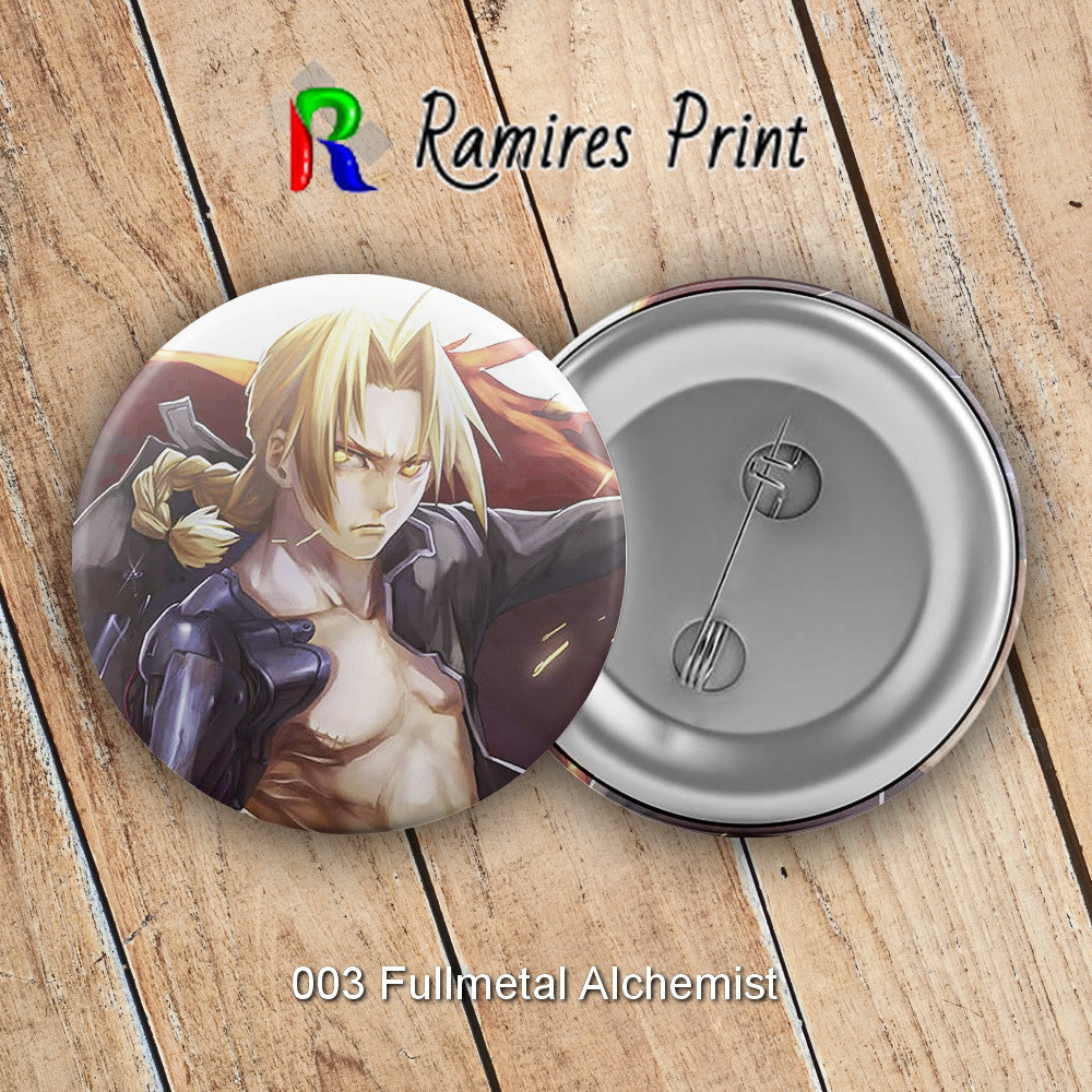 Значок 56 мм Аніме Fullmetal Alchemist 003