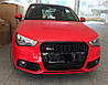 Решітка радіатора Audi A1 8X (10-14) стиль RS1, фото 3