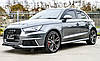 Решітка радіатора Audi A1 8X (14-18) стиль RS1, фото 8