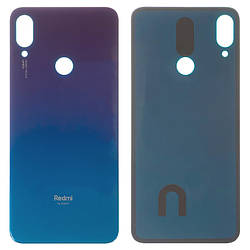 Задня панель корпусу (кришка акумулятора) для Xiaomi Redmi Note 7 Синій