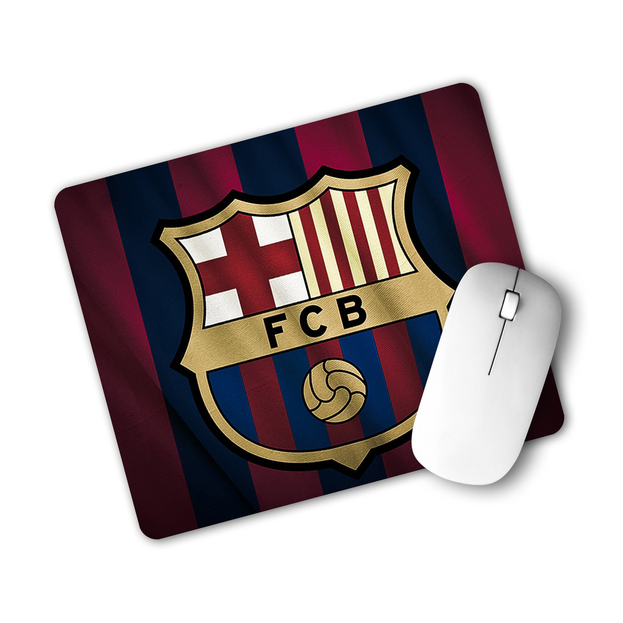 Килимок для мишки Барселона (FC Barcelona), коврик комп'ютерний