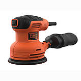 Шліфмашина ексцентрикова з шліфувальною платформою 125 мм BLACK+DECKER BEW210-QS (США/Китай), фото 2