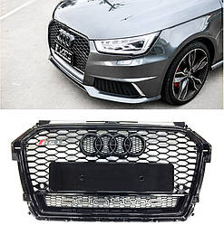 Решітка радіатора Audi A1 8X (14-18) стиль RS1