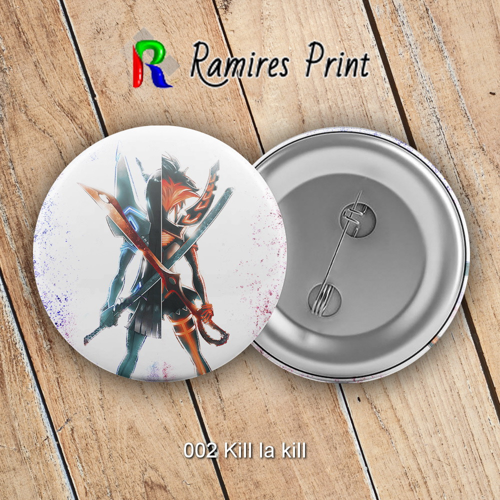 Значок 32 мм Аніме Kill la kill 002, фото 1