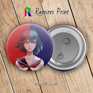 Значок 44 мм Аніме Kill la kill 005