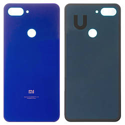 Задня панель корпусу (кришка акумулятора) для Xiaomi Mi 8 Lite 6.26" Синій