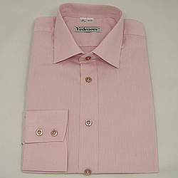 Чоловіча сорочка світло-рожевого кольору з довгим рукавом