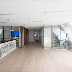 Акустична біла гладка матова плита Rockfon Blanka X 1200x600x22 мм із прихованою системою