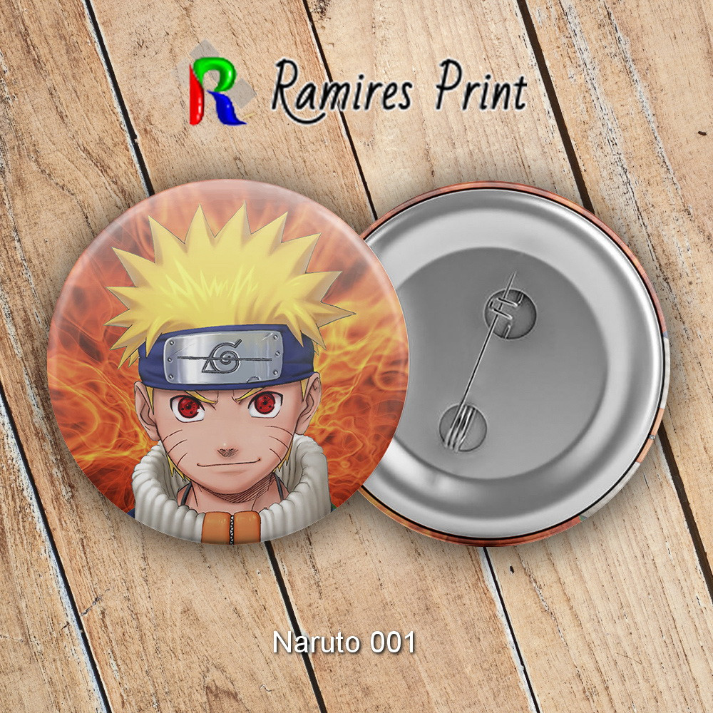 Значок 56 мм Аніме Naruto