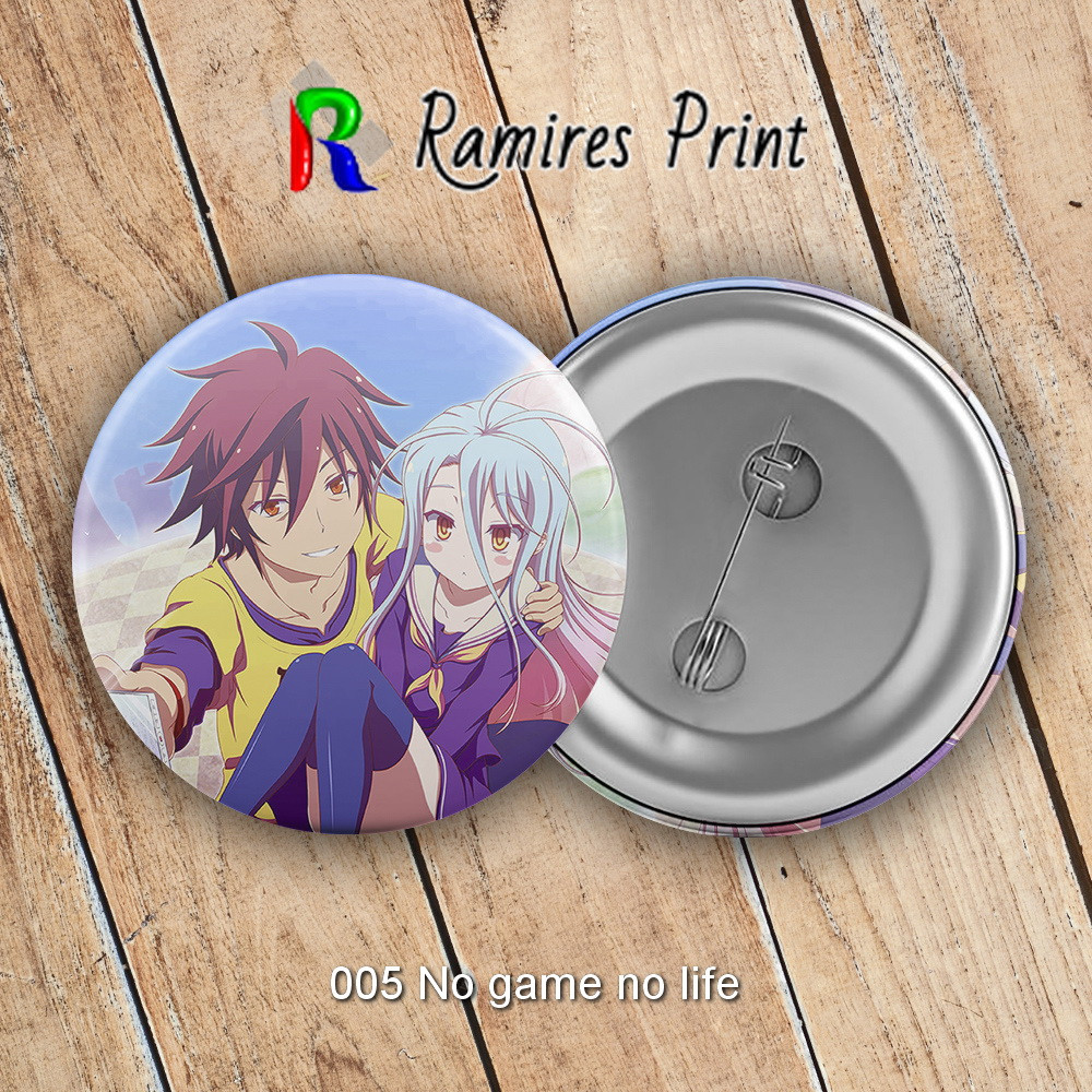 Значок 32 мм Аніме No game no life 005, фото 1