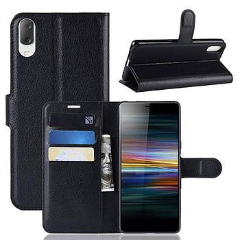 Чохол-книжка Litchie Wallet для Sony Xperia L3 / L4312 Чорний