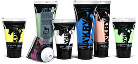 Акрилова фарба 40 кобальт синя, 200 мл A'KRYL, фото 3