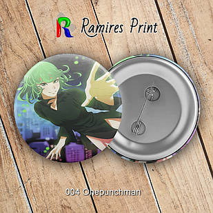 Значок 56 мм Аніме Onepunchman 004