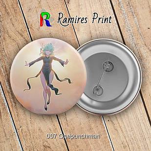 Значок 56 мм Аніме Onepunchman 007