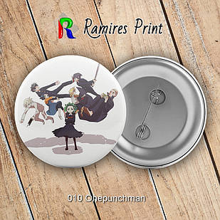 Значок 32 мм Аніме Onepunchman 010