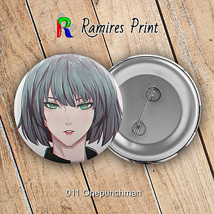 Значок 56 мм Аніме Onepunchman 011