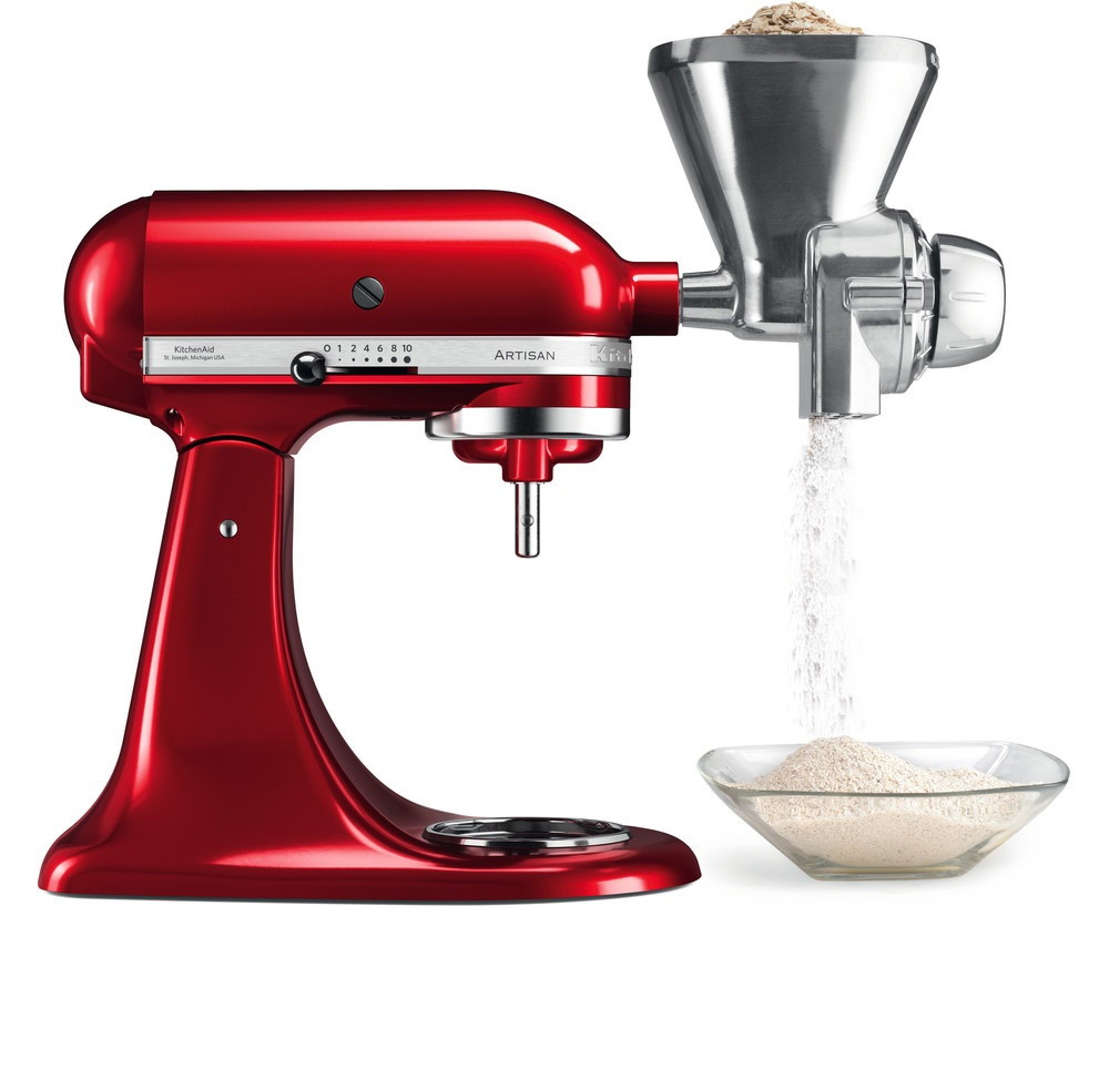 Насадка KitchenAid 5KGM елетричний жорний млин для борошна з зерна та зернових