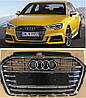 Решітка радіатора Audi A3 8V рестайлінг (2016+) стиль S3, фото 5