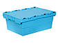 Пластиковий ящик з кришкою 600*400*240, N6423-ALC, фото 2